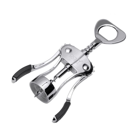 Bary3 BarY3 Black/Silver Zinc Alloy Wing Corkscrew VIO-0068